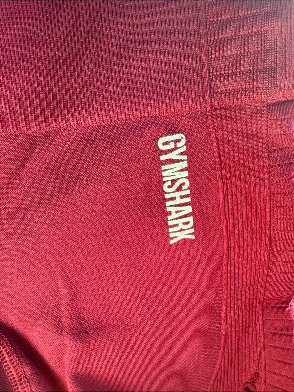 Gymshark Seamless Energy High‎ Waisted Leggings | Beet | Women’s XS - Picture 7 of 7